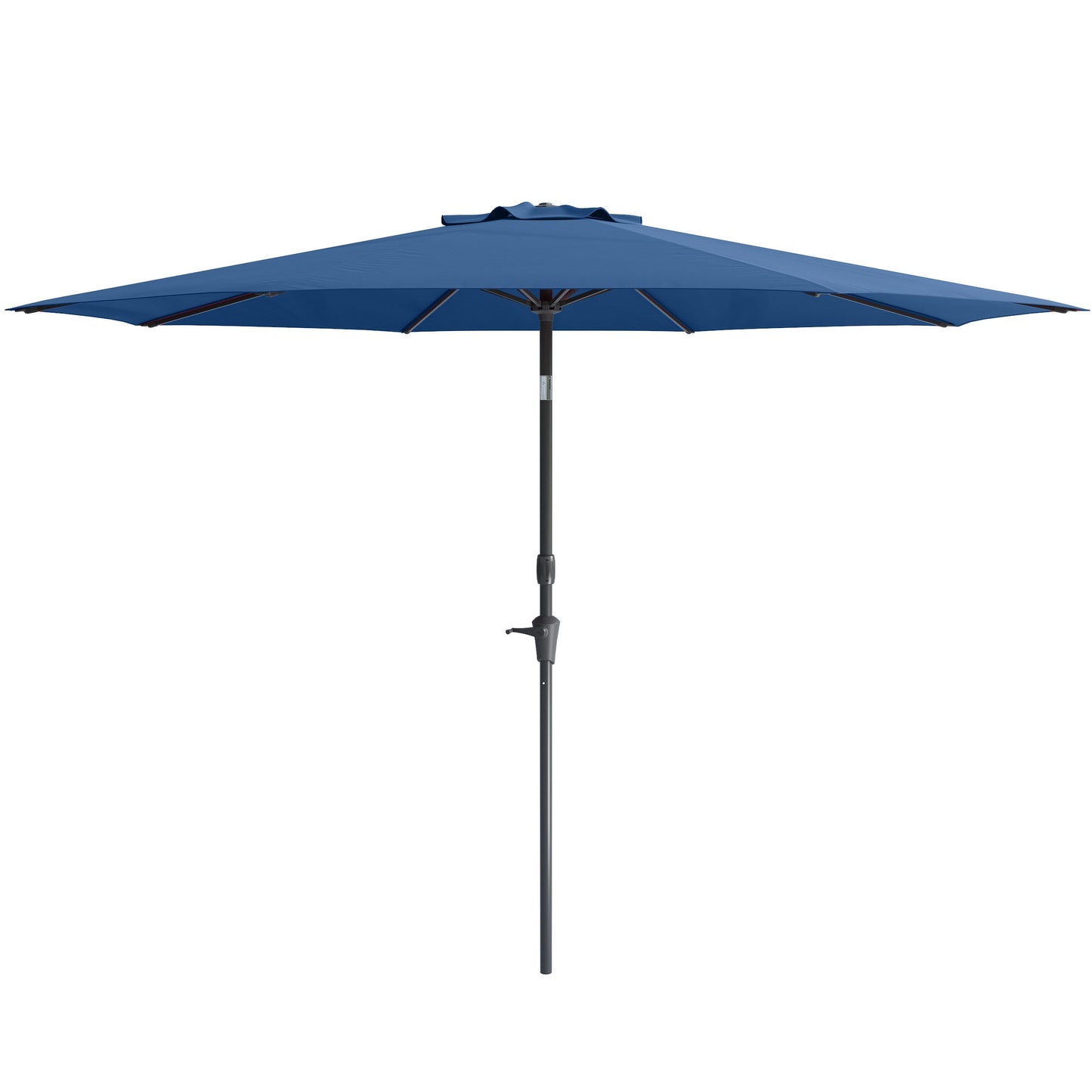 cobalt blue large patio umbrella, tilting with base 700 Series product image CorLiving#color_cobalt-blue