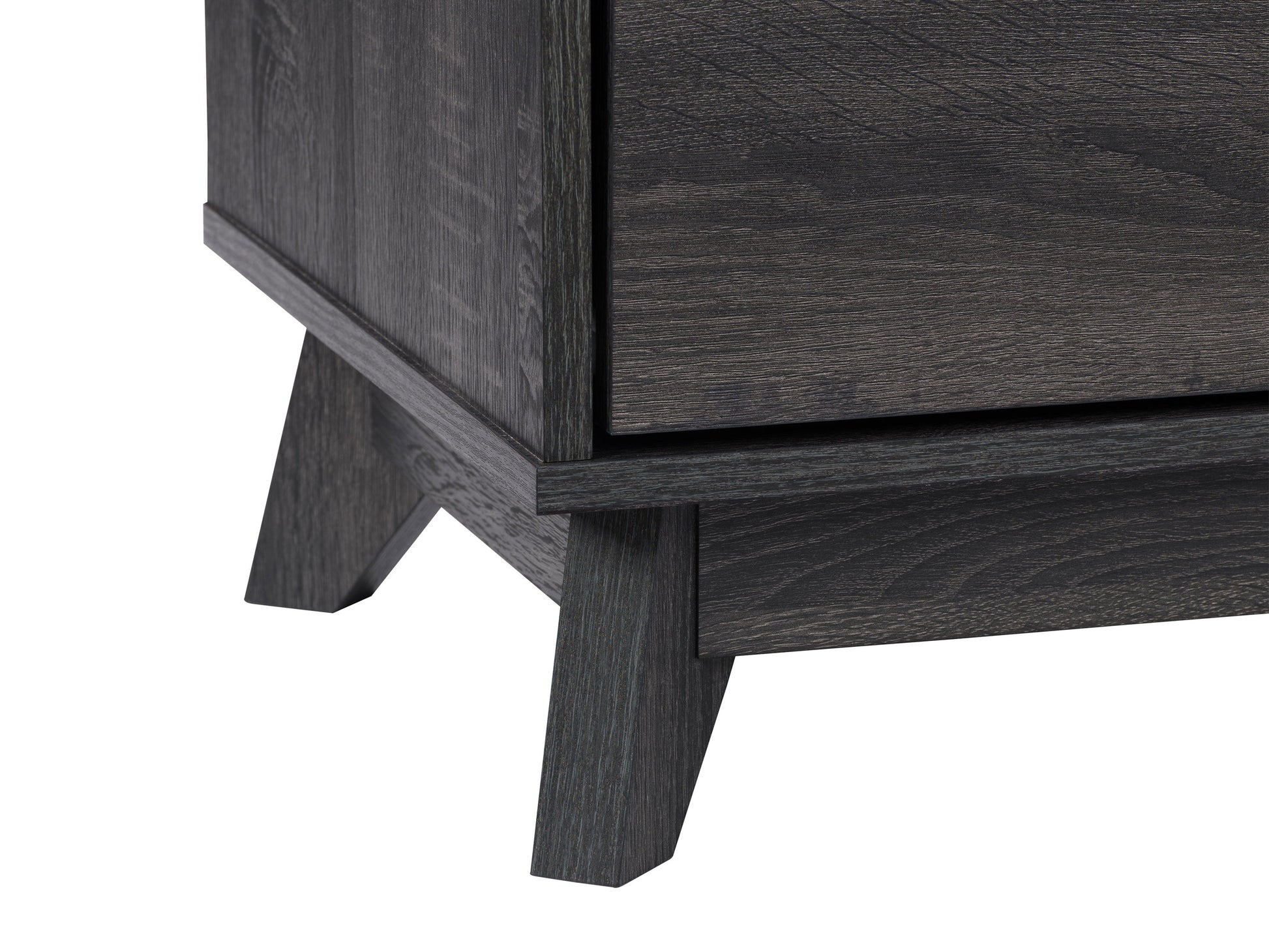 dark grey Modern TV Stand for TVs up to 55" Hollywood Collection detail image by CorLiving#color_dark-grey