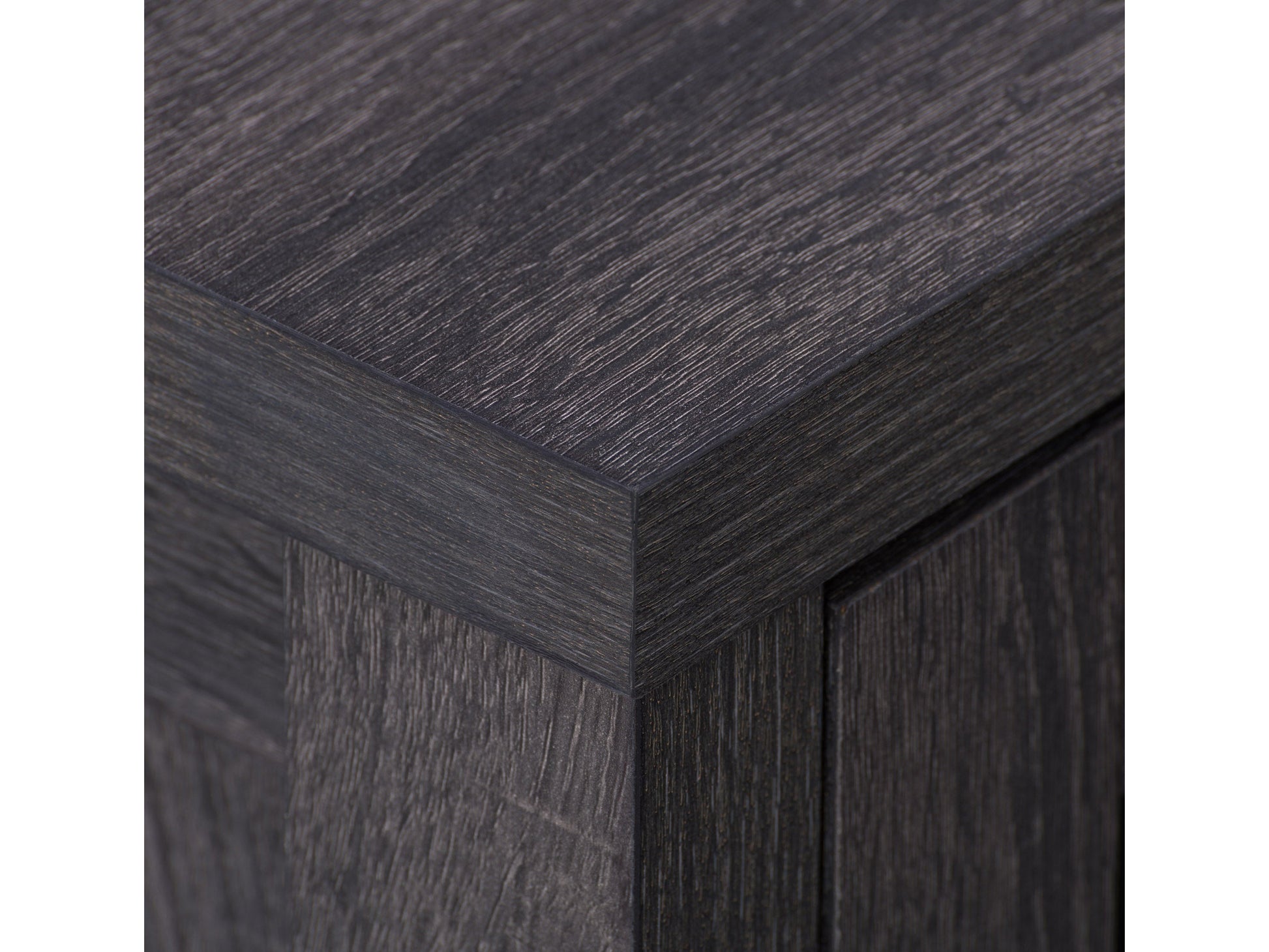 dark grey TV Cabinet with Doors for TVs up to 85" Hollywood Collection detail image by CorLiving#color_dark-grey