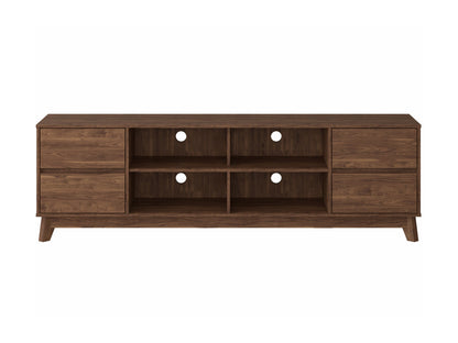 brown Modern TV Stand for TVs up to 85" Hollywood Collection product image by CorLiving#color_brown