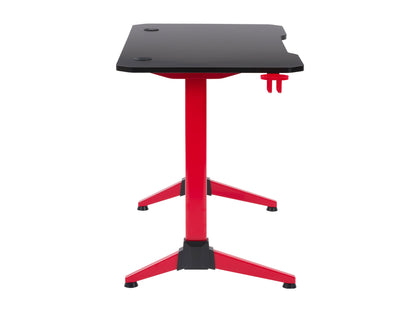 Red and Black Gaming Desk Conqueror Collection product image by CorLiving#color_red-and-black